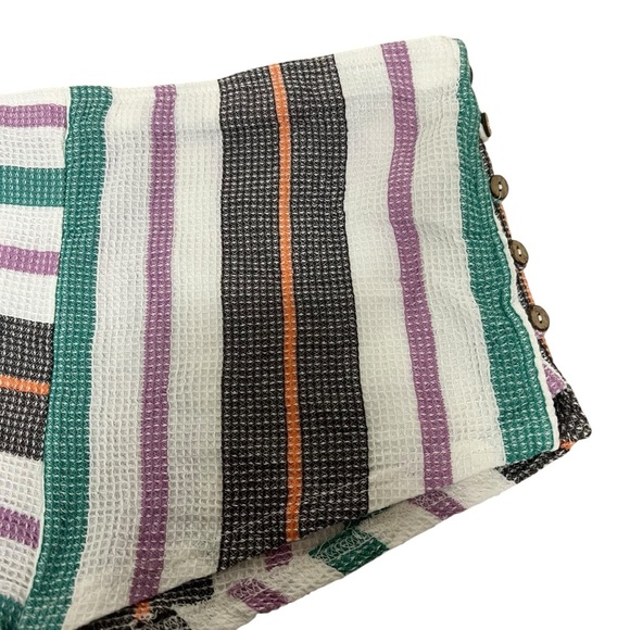 Free People Endless Summer Soleil Time Shorts Medium Kauai Combo Stripes NWOT - Picture 10 of 16